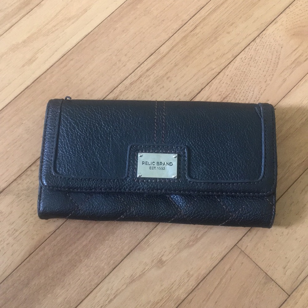 Relic Brand Black Wallet